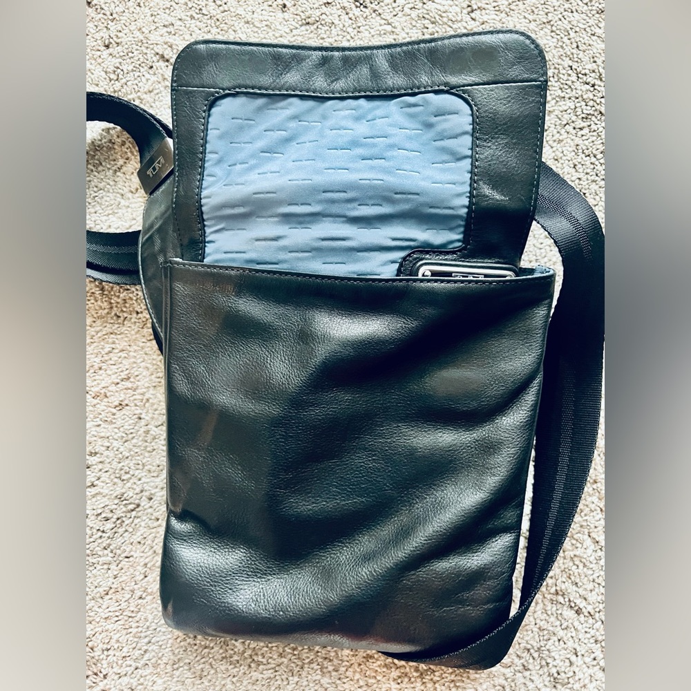 Tumi Leather Crossbody